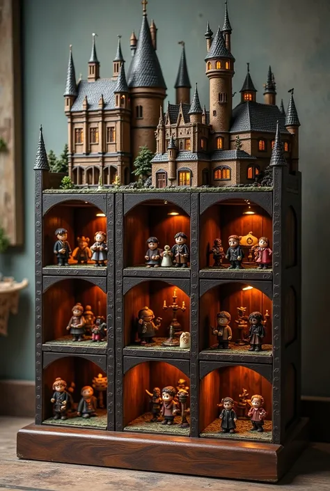 Harry Potter themed shoe rack