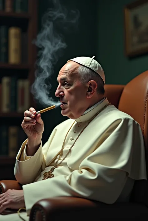 Pope Francis smoking marijuana 