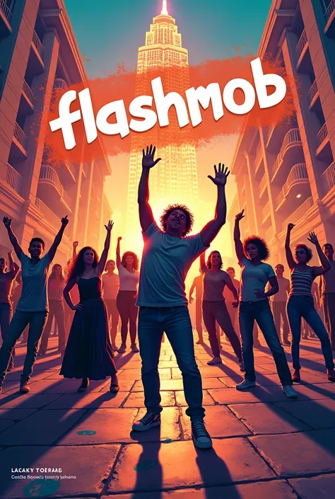 A announcement poster for flashmob 