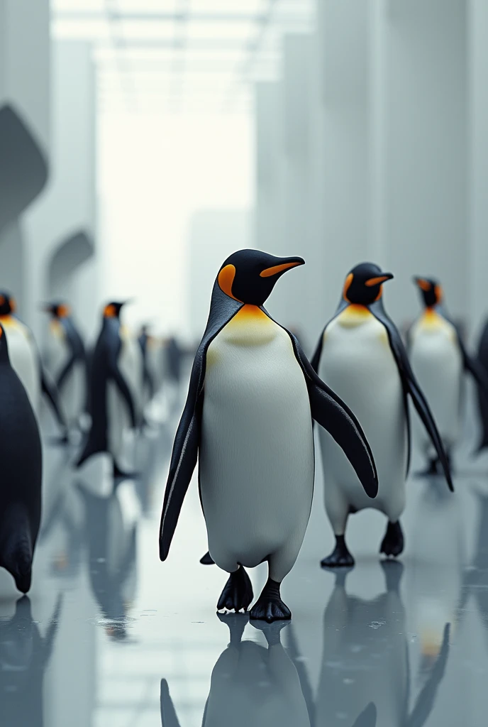 A new presentation of penguins 