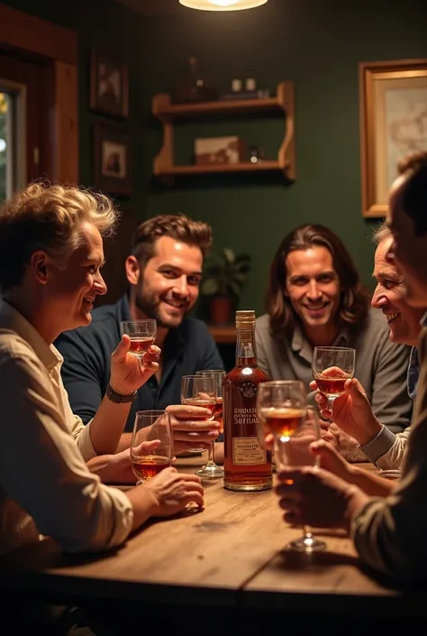 people tasting rum 