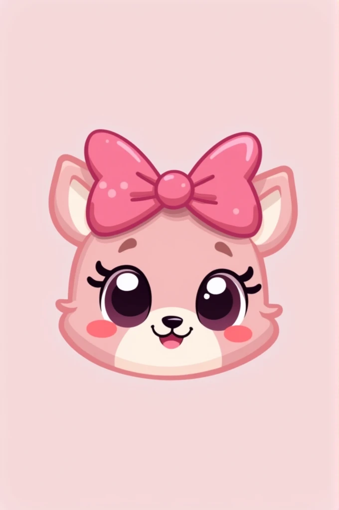 Make a cute pink aesthetic logo for channel name Amy’s Toca World 