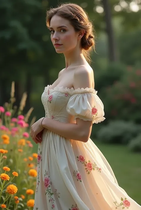 Summer dress worn in 1785