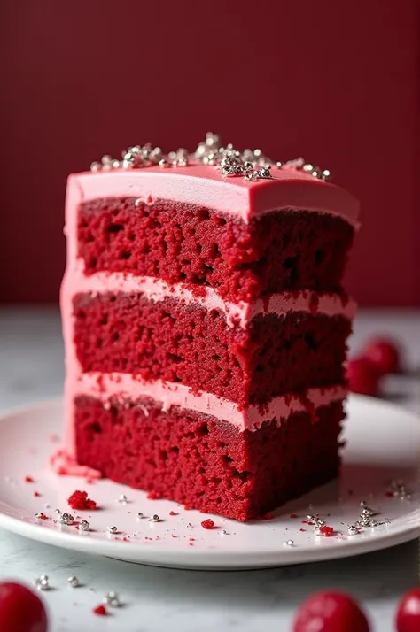 Image of a red cake
