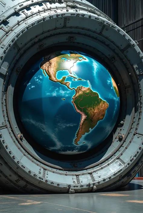 cylindrical earth
