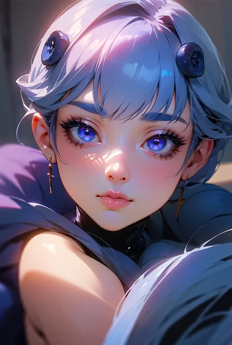 blueberry inflation,blueberry inflation fetish,oversized blueberry,swollen blueberry,blueberry girl,blueberry woman,detailed facial features,beautiful detailed eyes,beautiful detailed lips,extremely detailed eyes and face,long eyelashes,photorealistic,ultr...