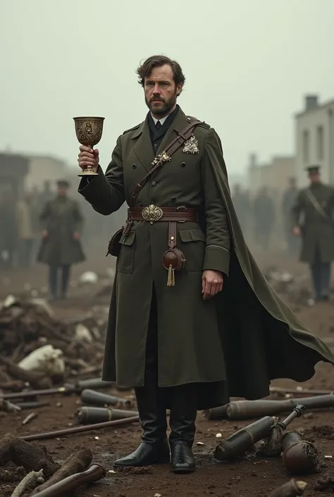 first world war and I do it holding a chalice
