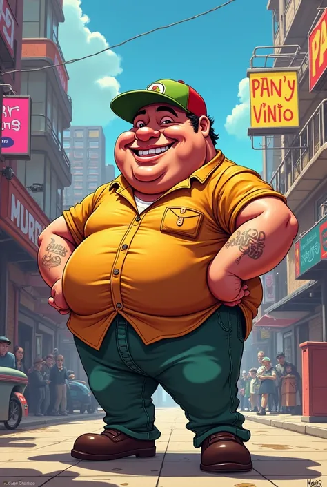 The character Marcelino Pan y vino from the GTA cartoon 