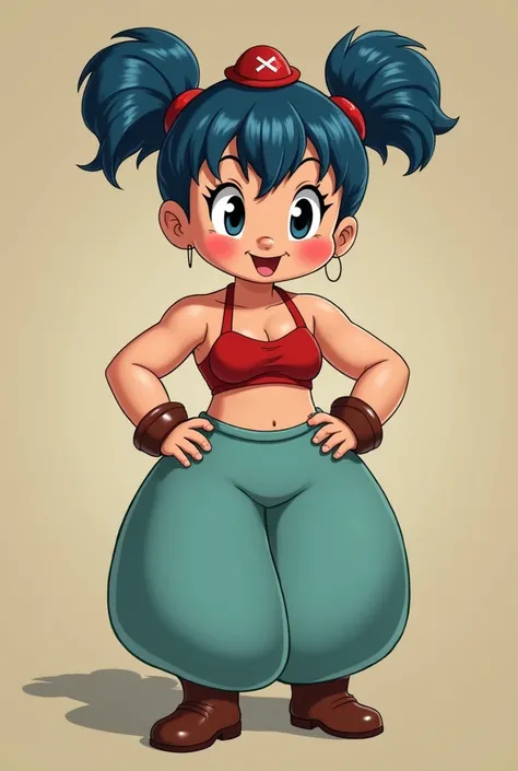 Bulma with big ass and big tits Disney style 