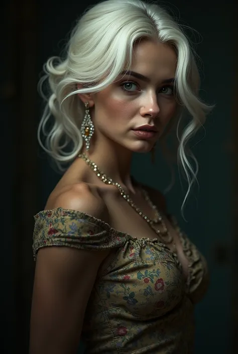 (front focus), (in the dark:1.6), Hyperrealist portrait of Mexican female by David hockney and alphonse mucha, fantasy art, photo realistic, dynamic lighting, artstation, poster, volumetric lighting, very detailed faces, 4 k, award winning, 1girl, in the d...