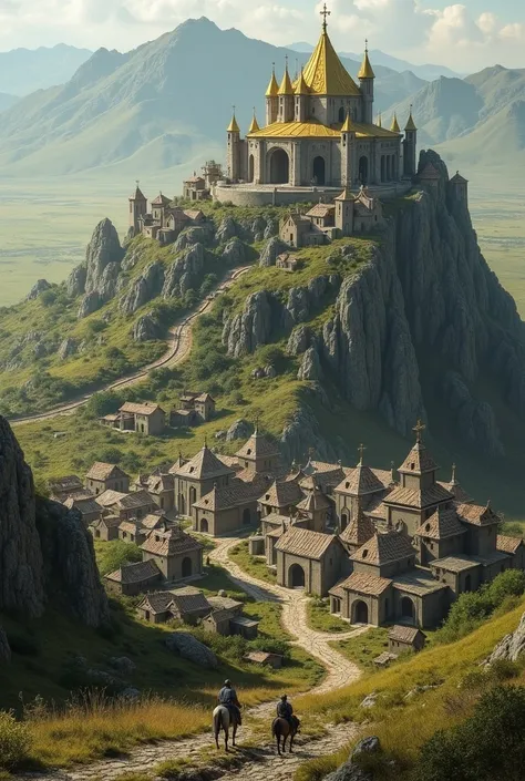 Edoras of the Lord of the Rings according to the books