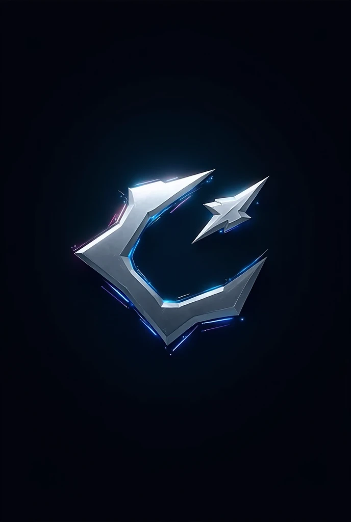 Create a dynamic and modern logo for a gaming brand named CortZy. The design should incorporate sharp, futuristic elements to reflect a fast-paced and action-oriented gaming atmosphere. The color palette should include bold colors like electric blue and me...