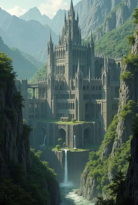 All of Nargothrond from the outside according to Tolkien&#39;s books