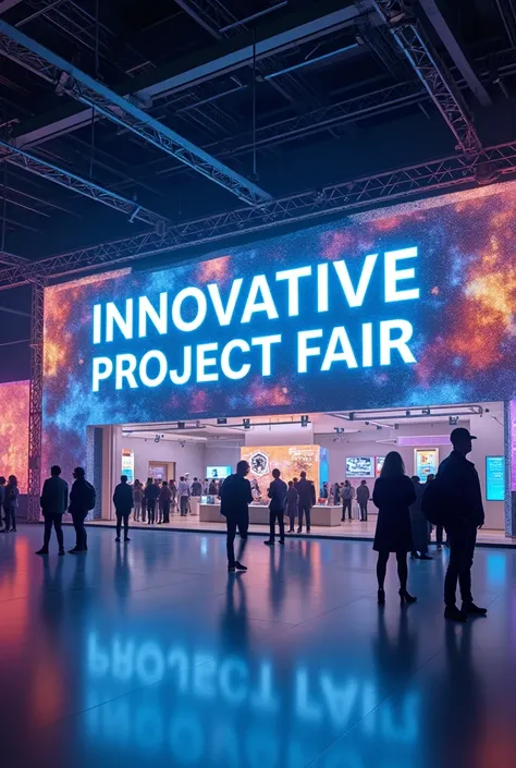 A slogan with the following phrase: innovative project fair 2023-2024