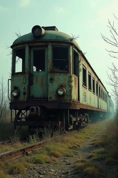 and the train had been abandoned for years