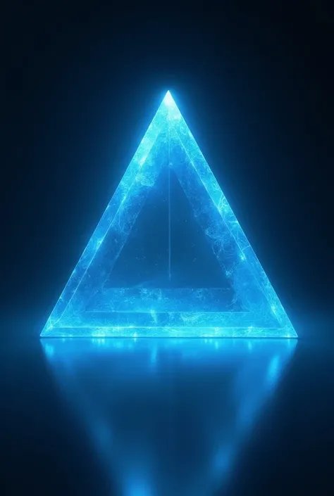 Triangle　Light　hologram　vivid　cool