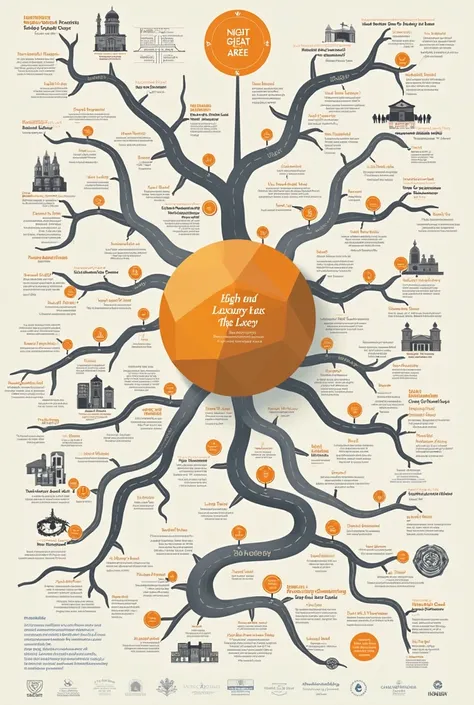 Create a mind map of the luxury tax 
