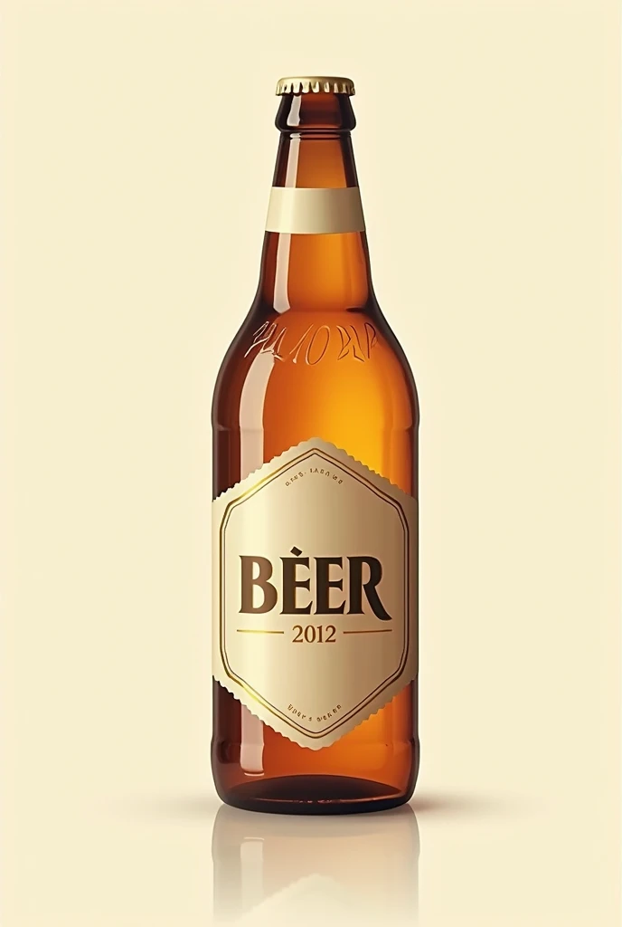 A logo of a beer bottle 