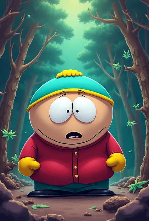 Cartaman of south park marijuana 