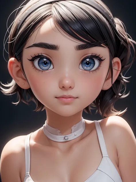 One Girl，(とてもcute女子高生:1.3)，masterpiece，Best Quality，High resolution，(((Photorealistic)))，RAW Photos，Ray Tracing，Physically Based Rendering，beautiful girl，(Age 15:1.4)，cute，(detailed pupils:1.2)，(The face is facing straight ahead:1.3)，The body is facing for...