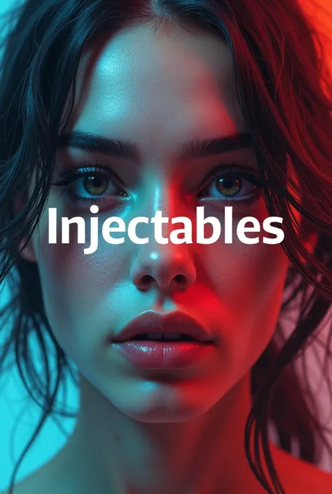 Poster that says injectables but is eye-catching 