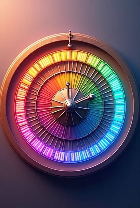 Image of a colorful LGBT roulette wheel 