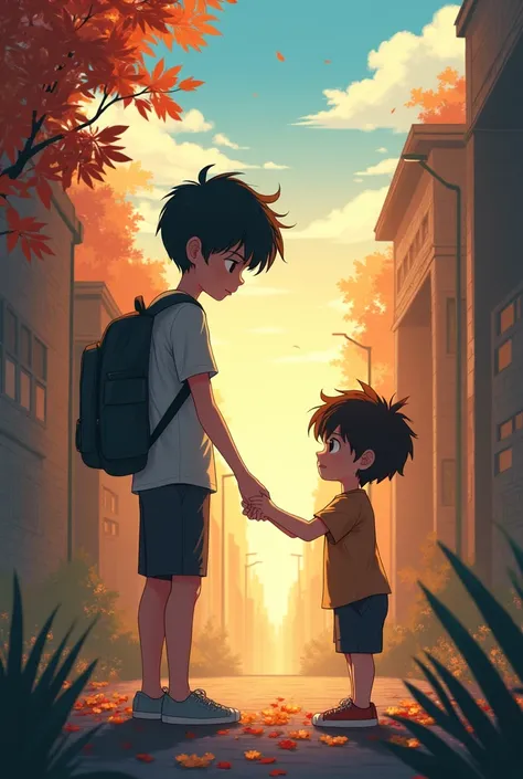 Anime story, Teo had always been a lonely boy, building walls around your heart to protect yourself from the pain. Every time I met someone special, An instinct of self-protection made him distance himself before the relationship could deepen.. your best f...