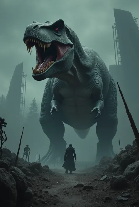 🦖⚫😱💀🤖, epicrealism