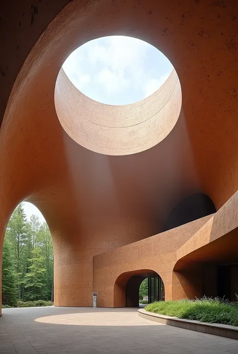 Temppeliaukio church Finland -- 4:1 with