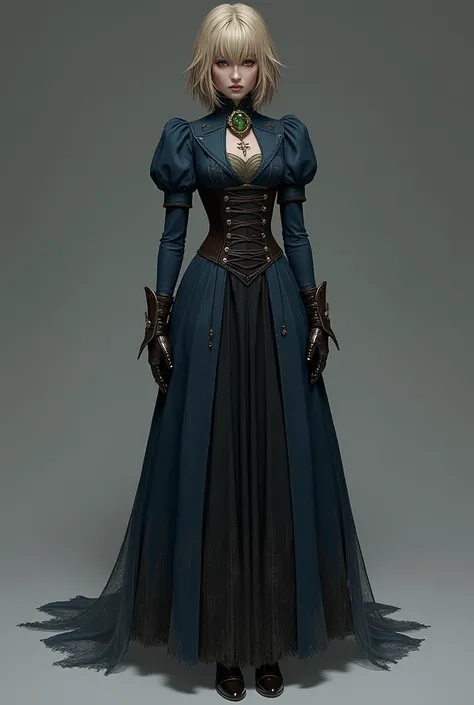 Violet Evergardens dress could be beautifully adapted to the Identity V aesthetic while staying true to her original design. Heres how her dress might look in the game:

Base Dress Design:

Main Outfit: Violets iconic military-inspired dress could be maint...