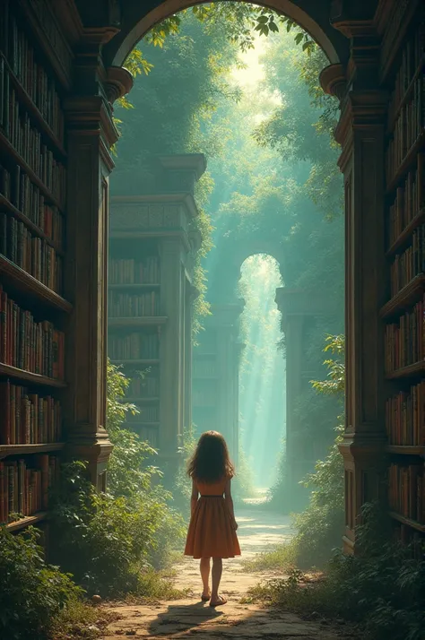 Chapter 1:

Elara, a young girl with brown hair and curious eyes, He spent most of his days in his grandfather&#39;s old library.. He loved to get lost among the dusty shelves, discovering books that seemed to have not been touched in decades. The librar...