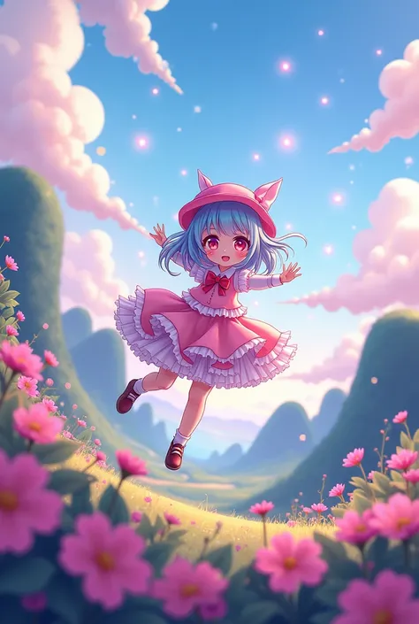 Create a beautiful and colorful 2D anime


