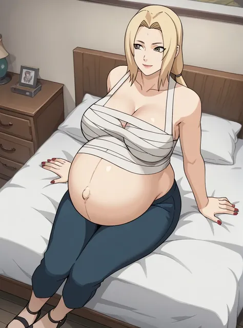 score_9, score_8_above, score_7_above, score_6_above, score_5_above, score_4_above, tsunade, blonde hair, large breasts, mature ...