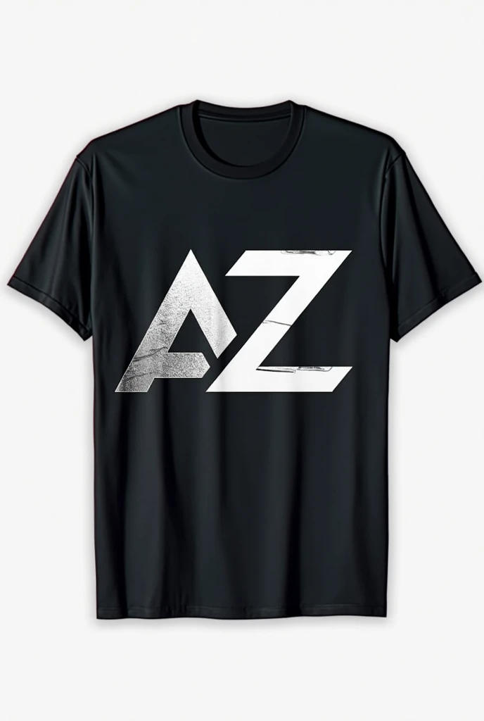 print on t shirt with triangle AND this logo :  A2Z (CAPTAL)
