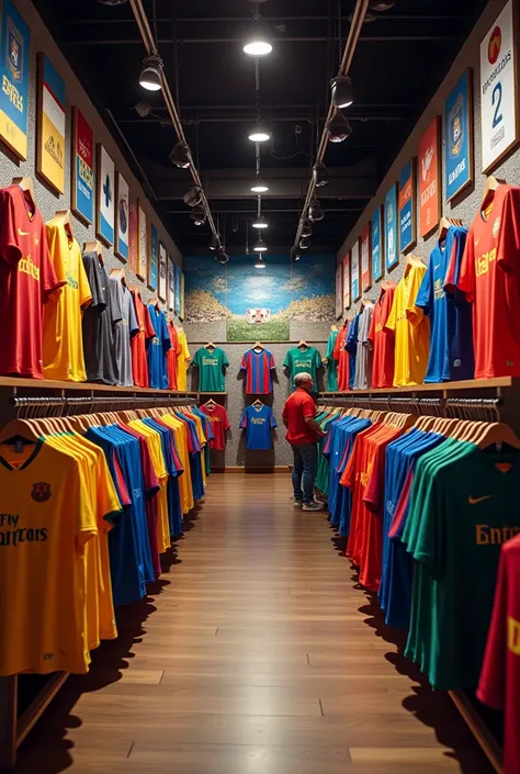 Soccer jerseys shop