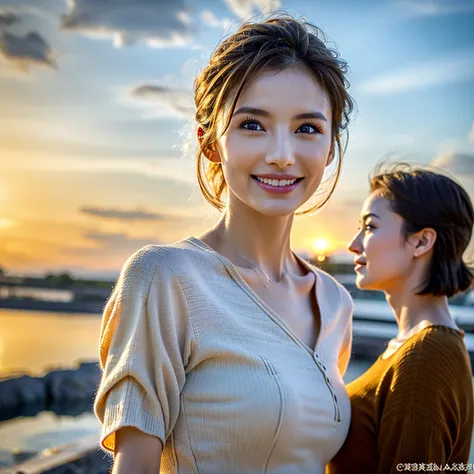 (Realistic, 超Realistic:1.4), 16K HDR, High resolution,((Whiskey Glass)),((Whiskey Bottle)),((Whiskey Glass)),Happy Smile、Short Hair,The best smile、Japanese Actress,so beautiful(It looks like the real thing),Evening Dresses,Cocktail Dresses、Whiskey Bottle、T...