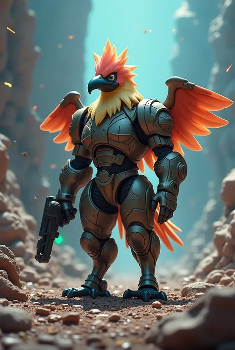 pidgey as space marine