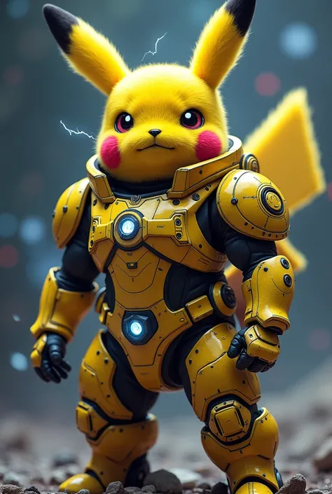 pokemon pikachu as space marine