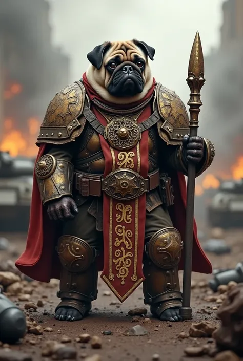 Pug Chaplain Warhammer 40000