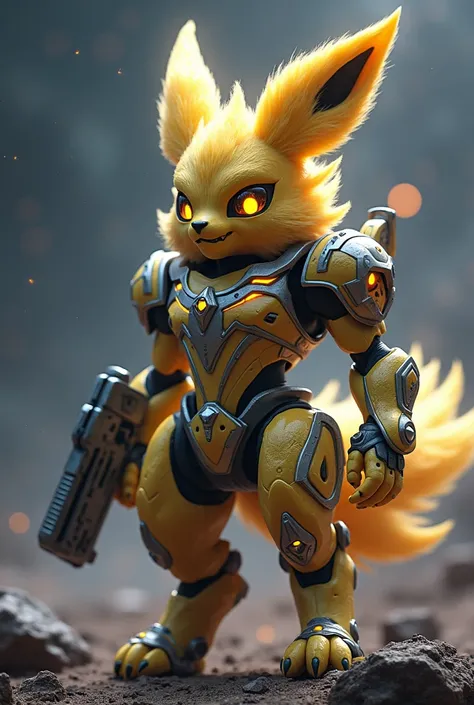 jolteon as spacemarine