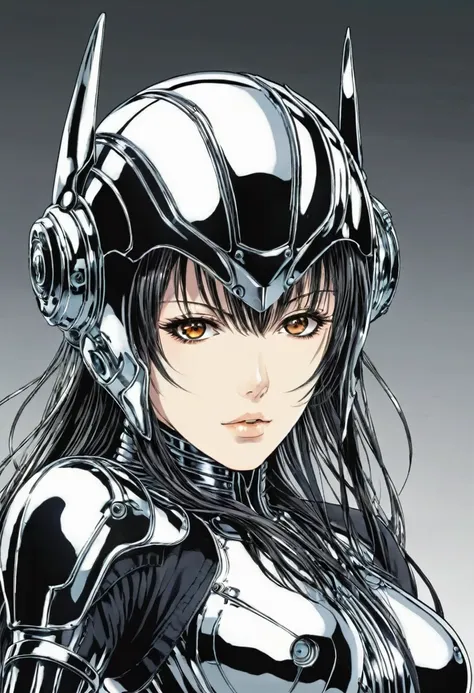 anime manga art chrome