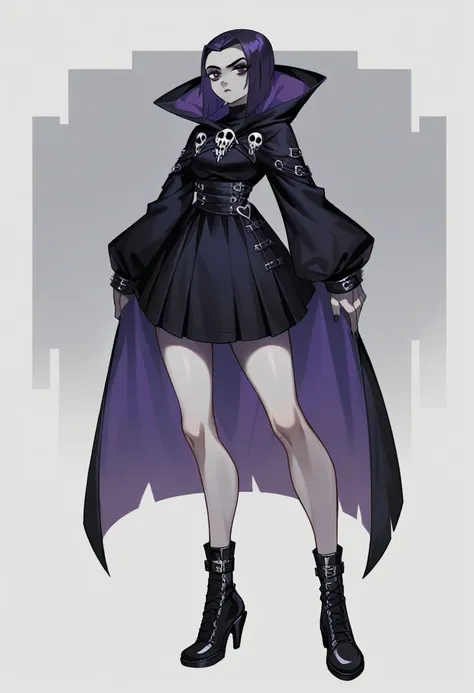 score_9, score_8_up, score_7_up, score_6_up, score_5_up, score_4_up, source_anime, ((gorgeous female raven gothic top model)), m...