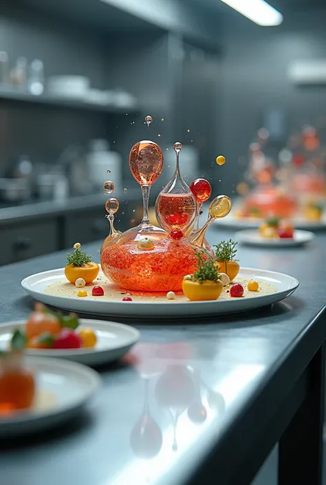 Molecular cuisine without people 