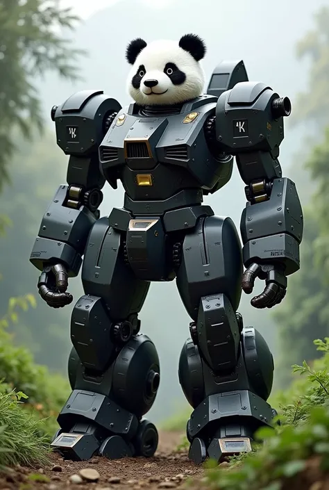 Panda bear Gundam Mecha 