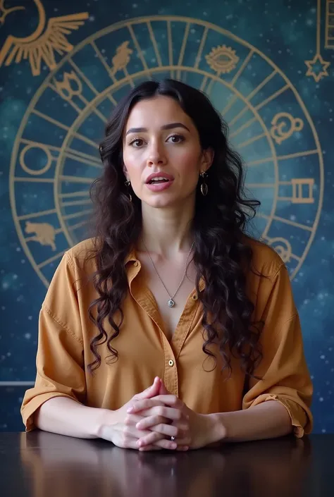 Write a script for a video where Luna Hayes talks about the horoscope for each zodiac sign, linking astrology to cryptocurrencies. For example, Cancer as a community manager, Aries as a risk-taking trader. Make it fun and informative.