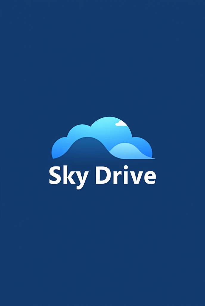 crie uma logo com o nome sky drive 

