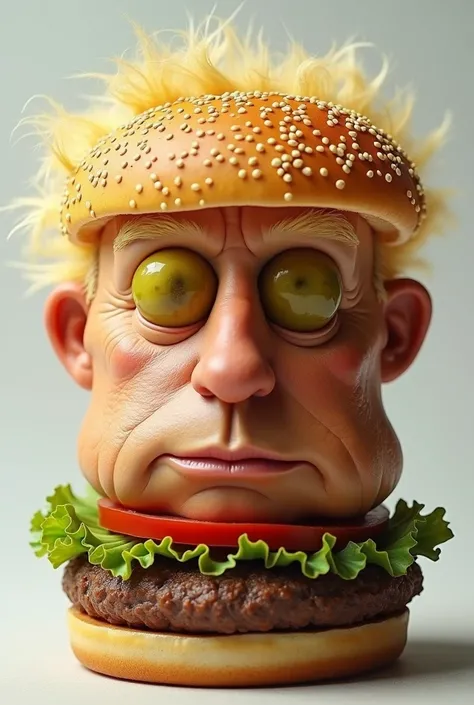 Burger that looks like trump