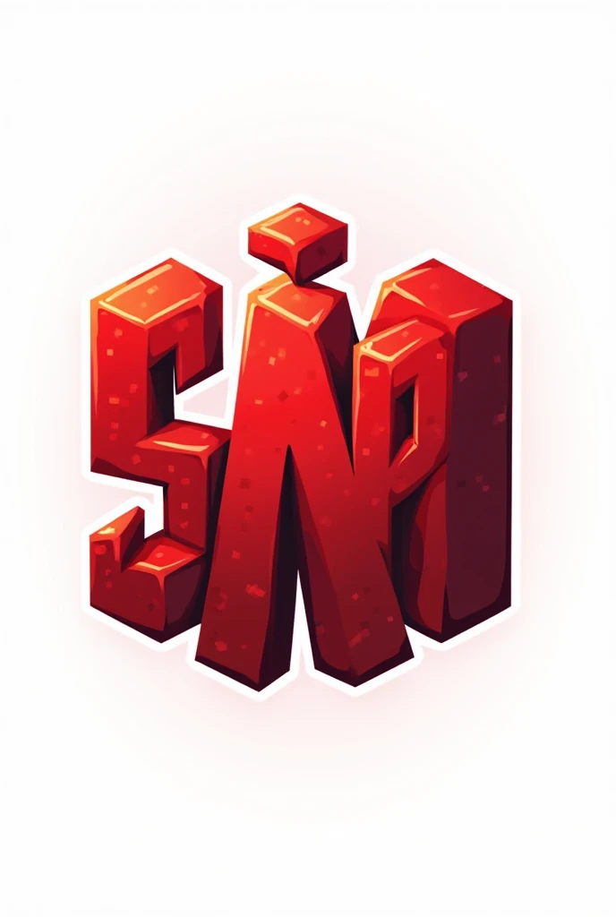 Make a minecraft 
Smp logo with text "Life Smp"  (Red Theme)with transparent background