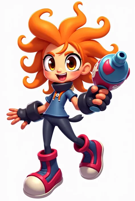 Meggy Spletzer (smg4), white background,