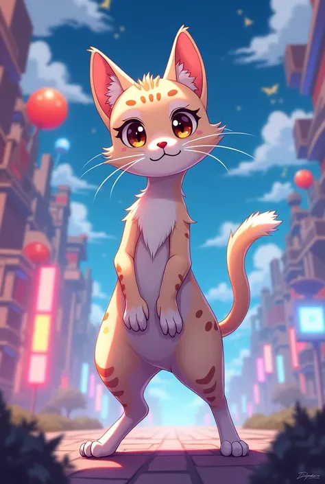 Anime cat a character xxx